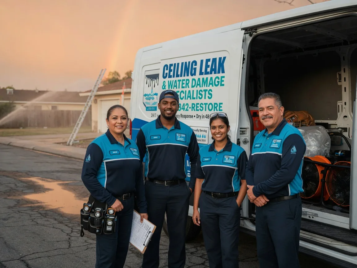 Ceiling Leak Cleanup company in Leander, TX